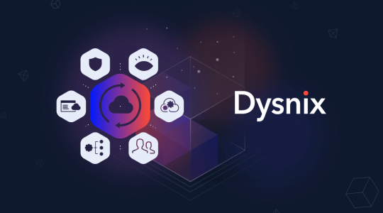 Dysnix image with logo